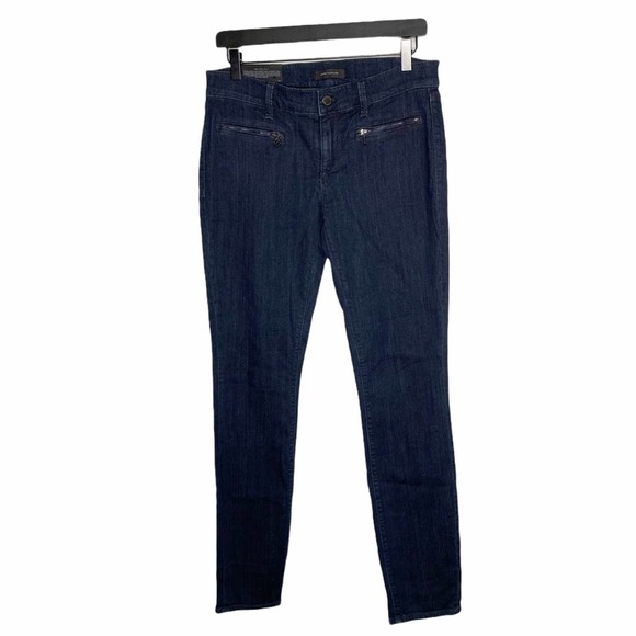Ann Taylor Skinny Jeans Womens Modern Fit The Skinny Stretch Dark Wash 6 NWT - Picture 1 of 7